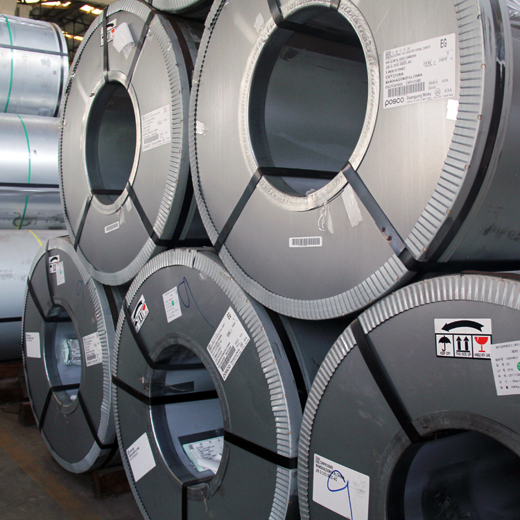 SECC-EG Import and export of galvanized coils